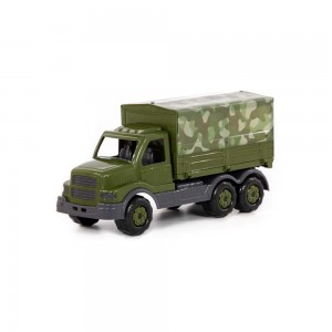 Camion militar cu prelata - Gigant, 44x16x22 cm, Wader
