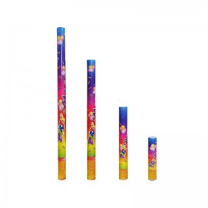 Confetti color, tub cu presiune, 50 cm