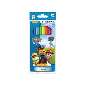 Creioane color - Paw Patrol 12 culori/set - STARPAK