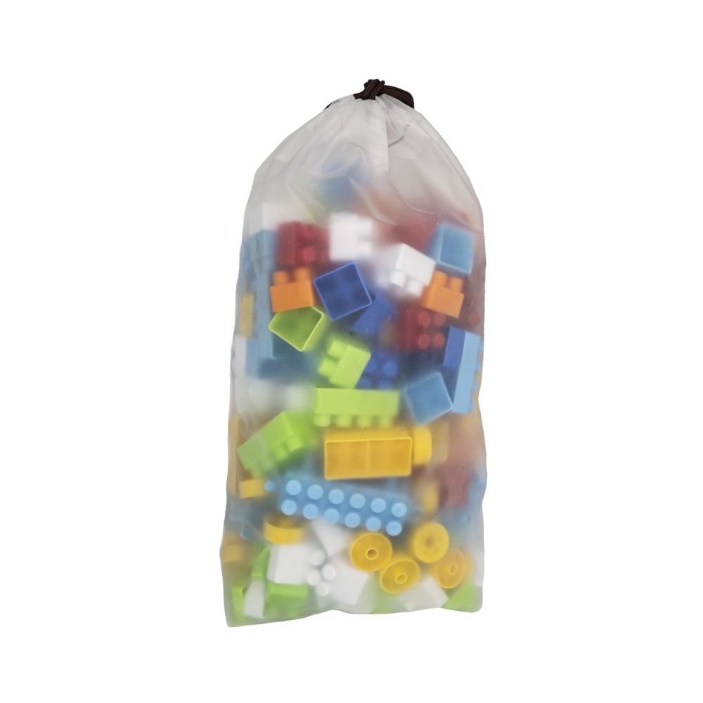Cuburi constructii ambalaj mic, 160 piese/285g - robentoys