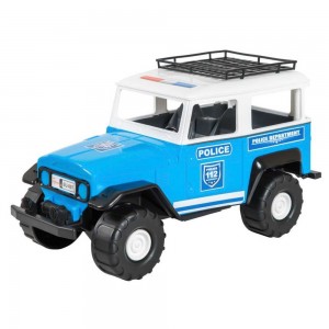 Jeep politie, 38x20.5x22.5 cm - Tigres