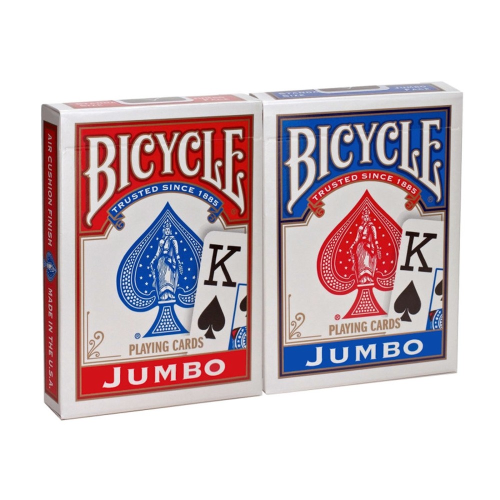 Carti de joc Bicycle, Jumbo - Cartamundi