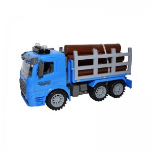 Camion cu lemne si baterii