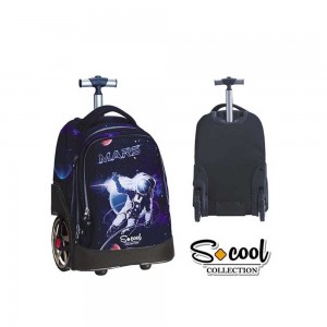 Ghiozdan trolley compartiment laptop, MARS - S-COOL
