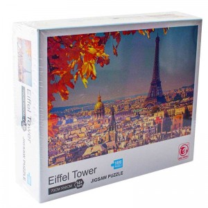 Puzzle carton, Turnul Eiffel, 1000 piese