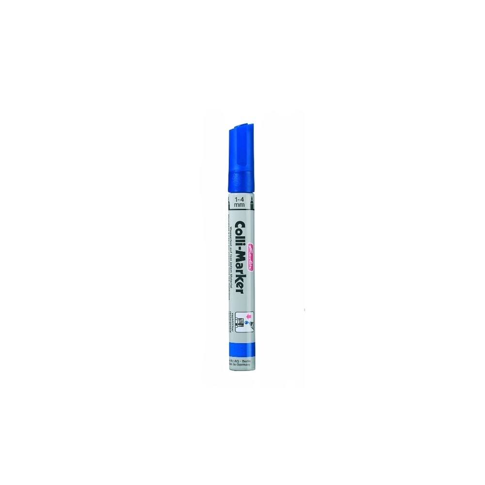 Marker Colli permanent 1-4 mm reincarcabil culoare albastru