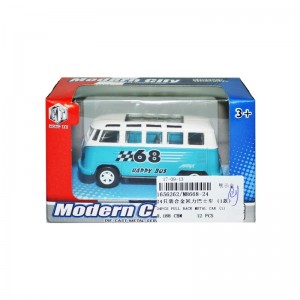 Microbuz de metal in cutie - Set 24