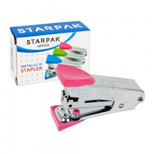 Capsator metalic, mini, nr.10, roz - STARPAK