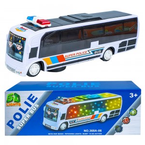 Autobuz politie, cu lumina si sunet