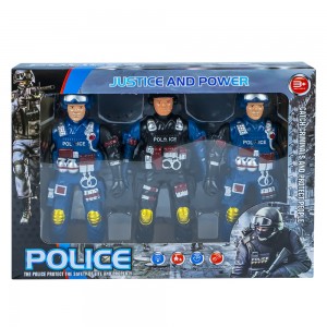 Figurine politist, 3 buc/set