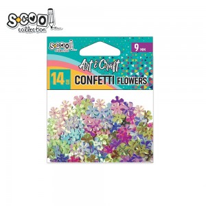 Accesorii craft, confetti floricele, 14 gr - S-COOL