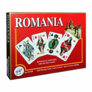 Carti de joc Romania, 2 buc/set Piatnik