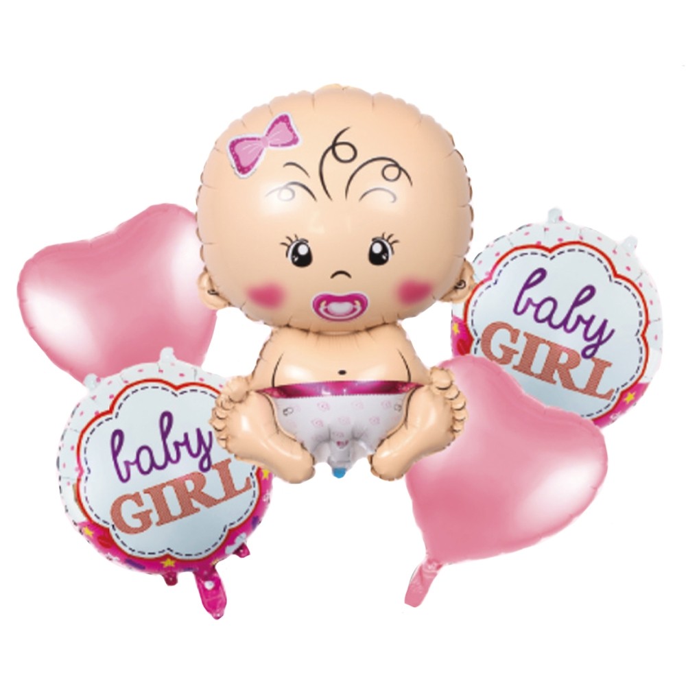 Balon, folie aluminiu, Girl