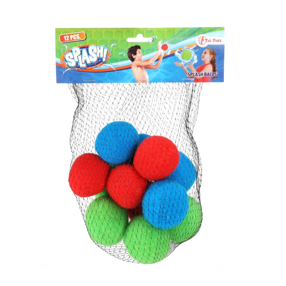 Minge burete, Super Splash, 5 cm, 12 buc/set - Toi-Toys