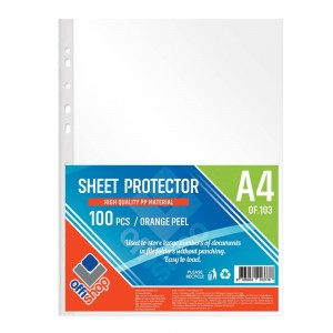 Folie protectie A4, 20mic, 100 buc/set - OFFISHOP