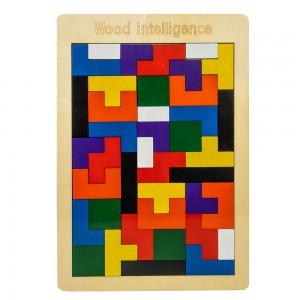 Puzzle din lemn, Tetris