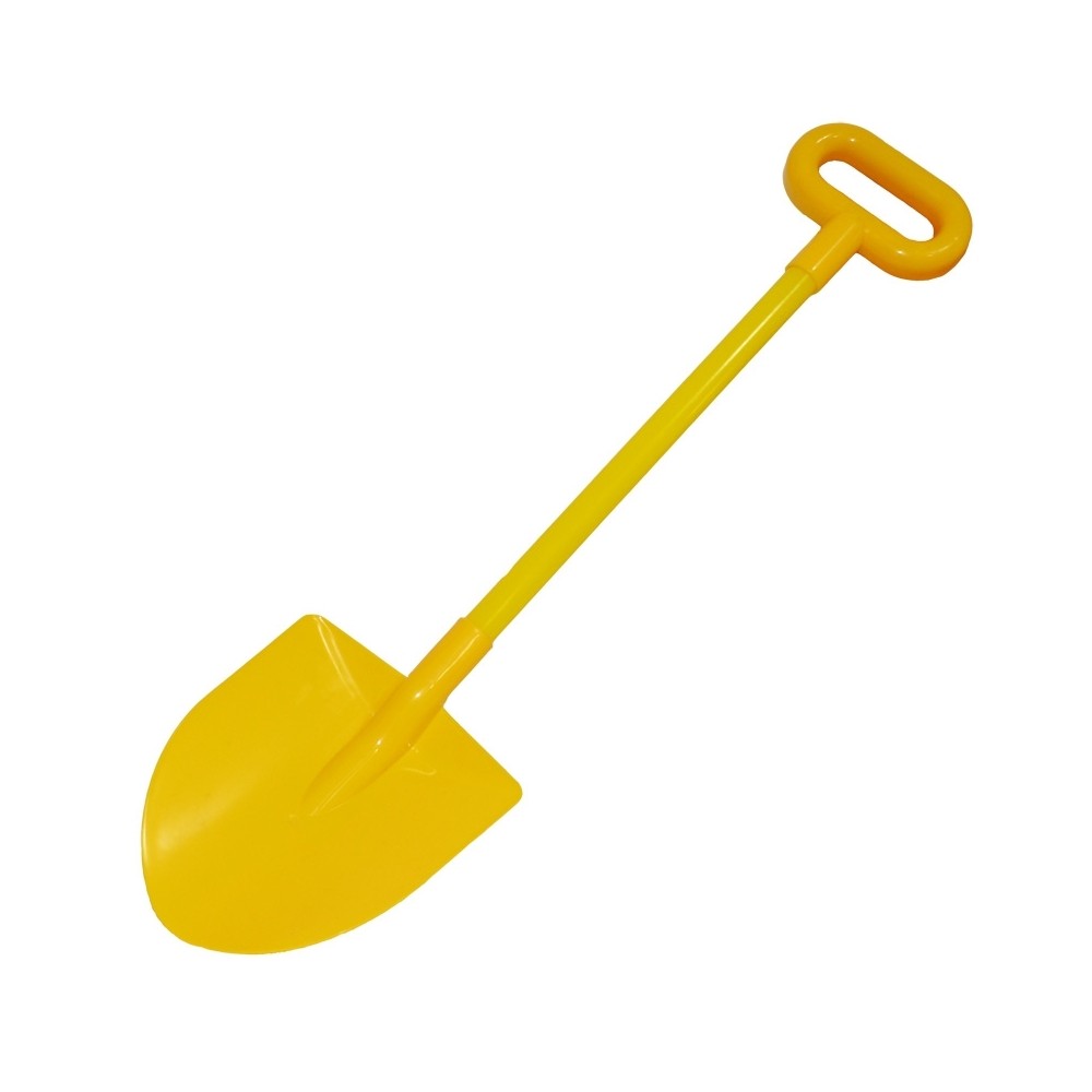 Lopata din plastic, 61 cm, galbena - ROBENTOYS