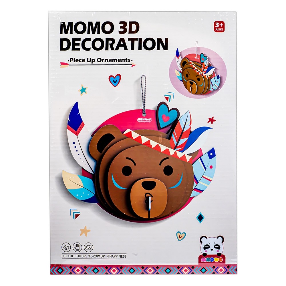 Decoratiune urs 3D - DIY