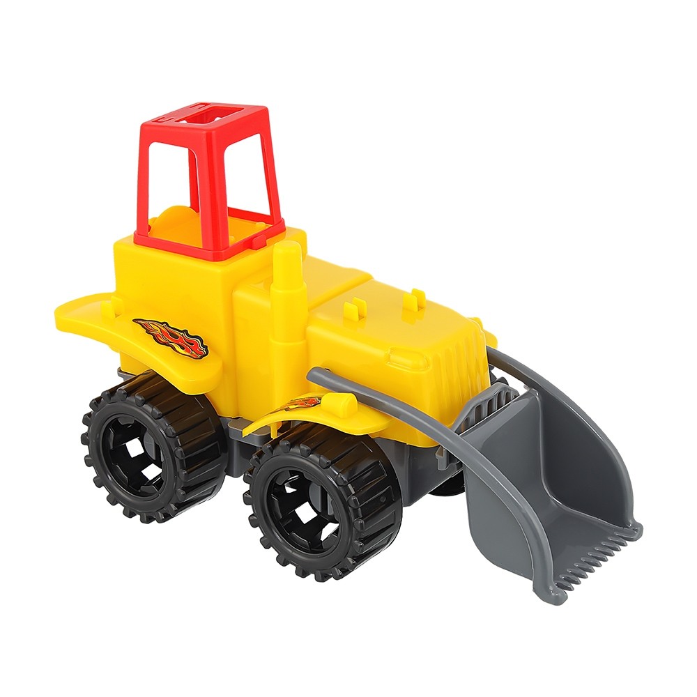 Tractor cu incarcator frontal, 30x20x14 cm - BY TOYS