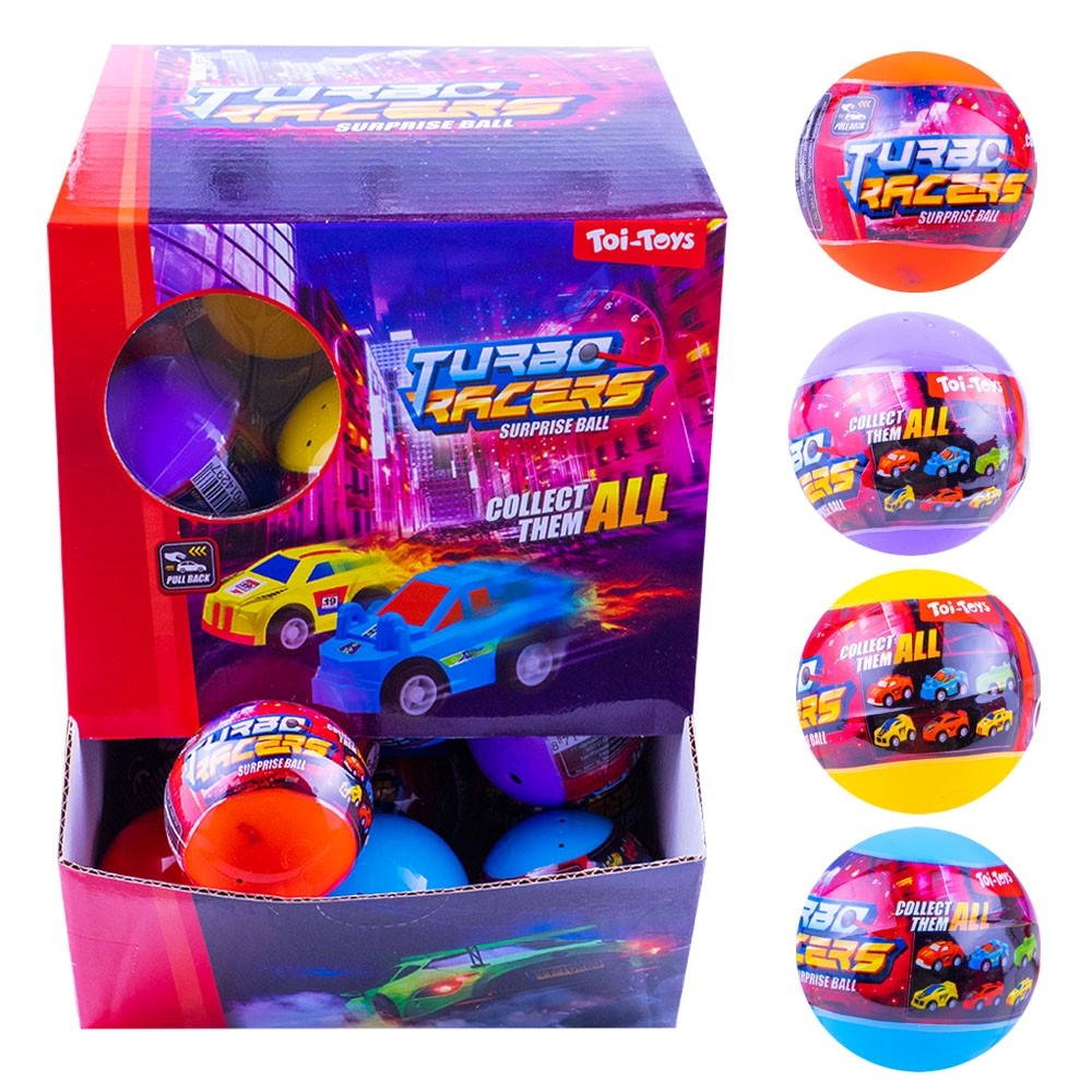Ou cu surpriza, Masinuta Turbo Racer - Toi-Toys