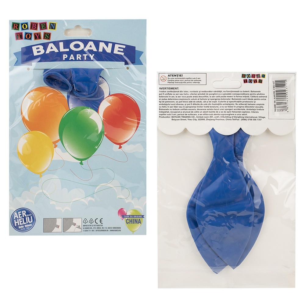 Baloane 10 g, Albastre, 2 buc/set