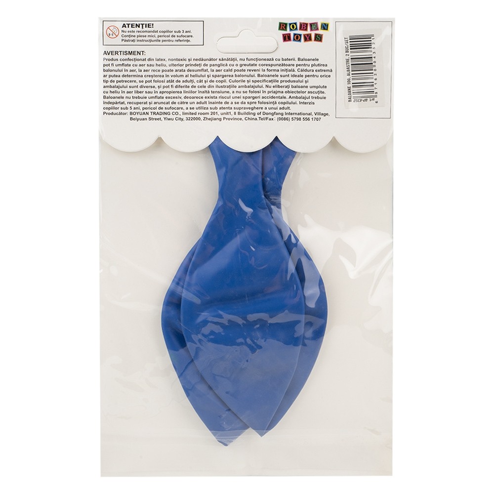 Baloane 10 g, Albastre, 2 buc/set