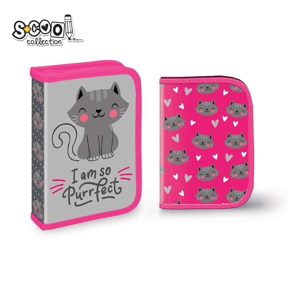 Penar neechipat, 1 fermoar, 2 extensii, I AM SO PURRFECT - S-COOL