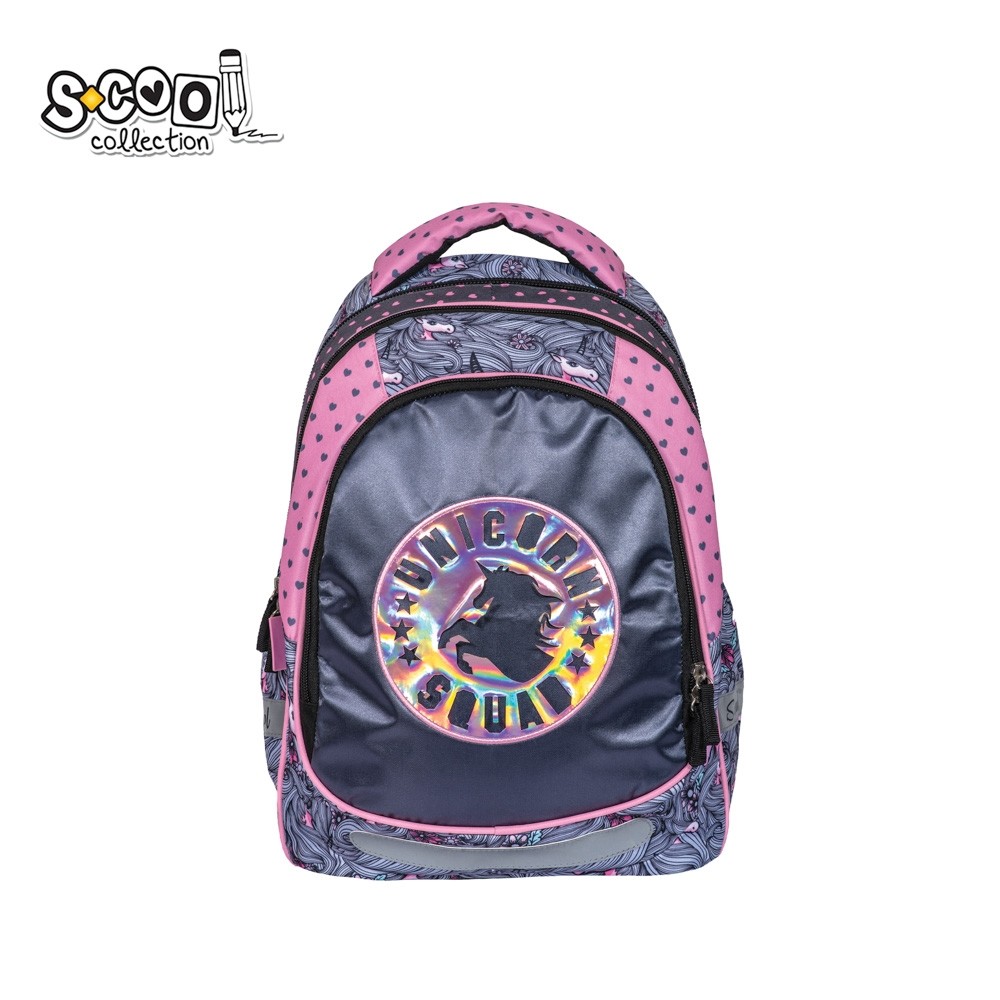 Ghiozdan anatomic LIGHT UNICORN, 41x28x21 cm - S-COOL