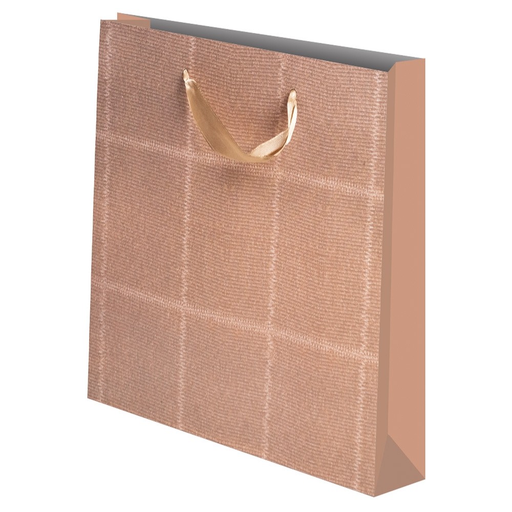 Punga cadou unicolora, Jeans, 50x70x20 cm