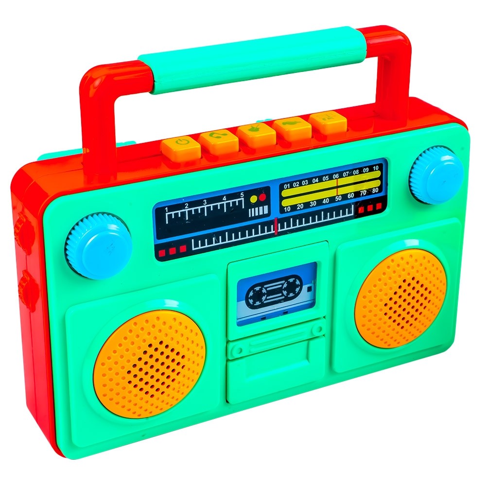 Casetofoane cu lumina si muzica, 6 buc/set