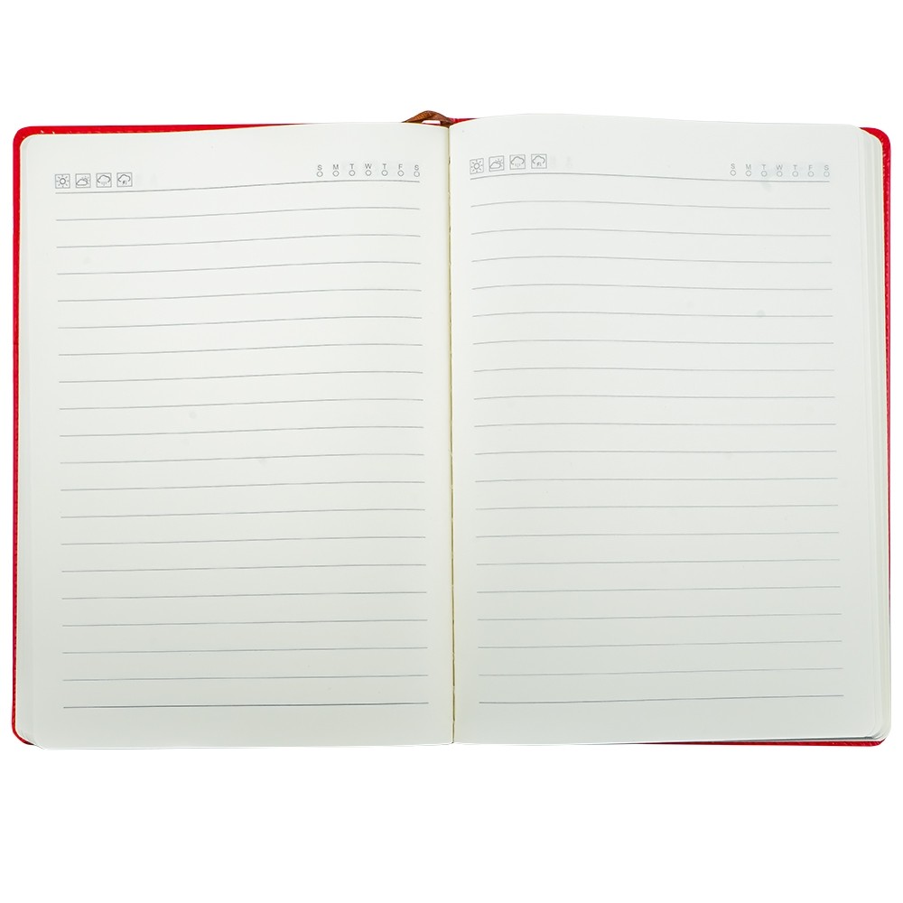 Agenda A5, nedatata, 140x205 mm, 128 file