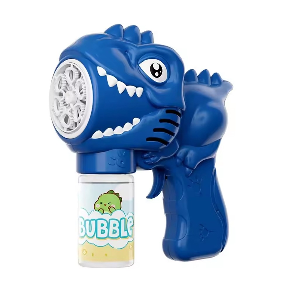 Pistol baloane de sapun, cu baterii, Dinozaur