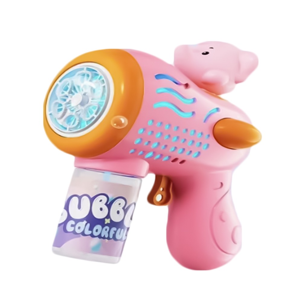 Pistol baloane de sapun, cu baterii, Elefant