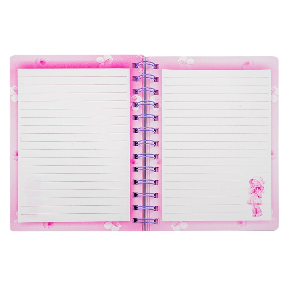 Notes A6, cu arc, 3D, Fetite