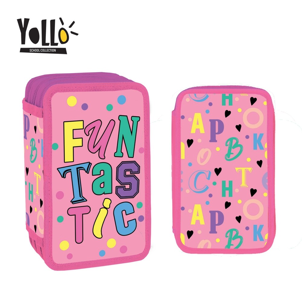 Penar echipat, 3 fermoare, 38 piese, FUNTASTIC - YOLLO