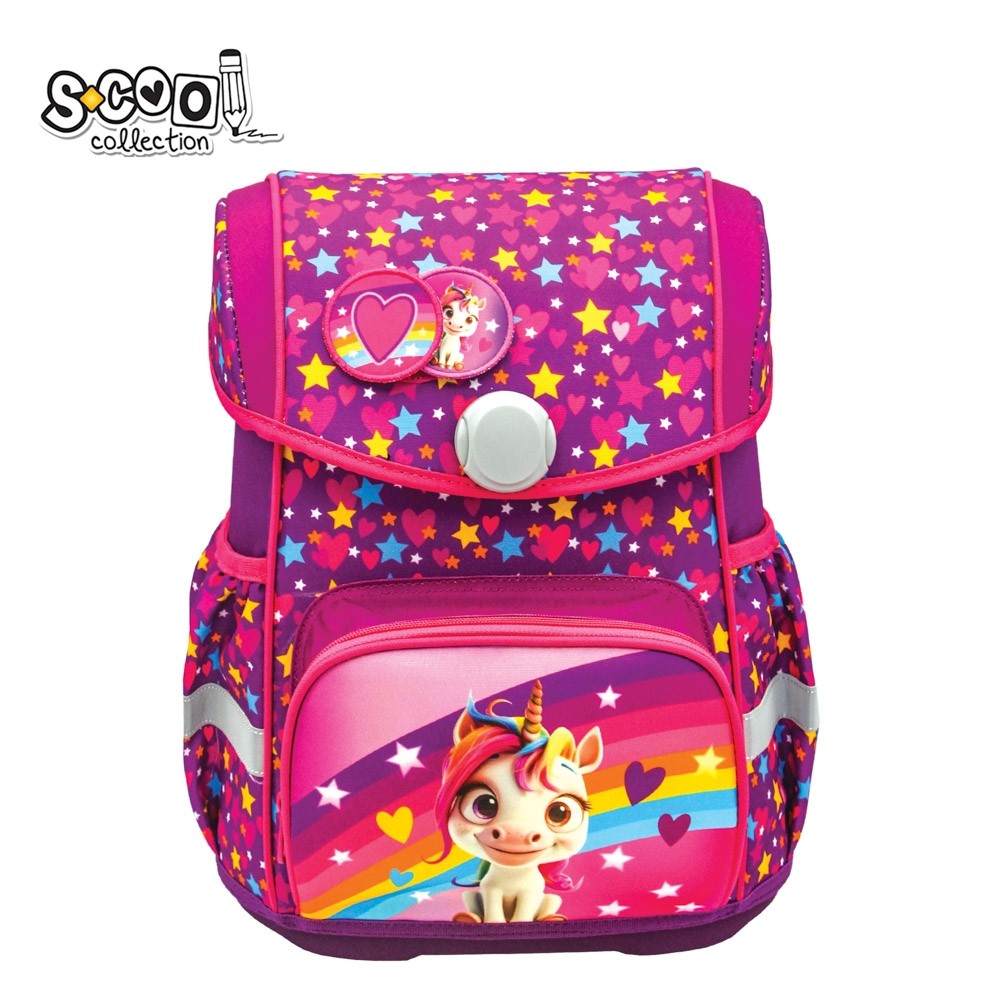 Ghiozdan anatomic Premium, 42x30x22 cm, UNICORN - S-COOL