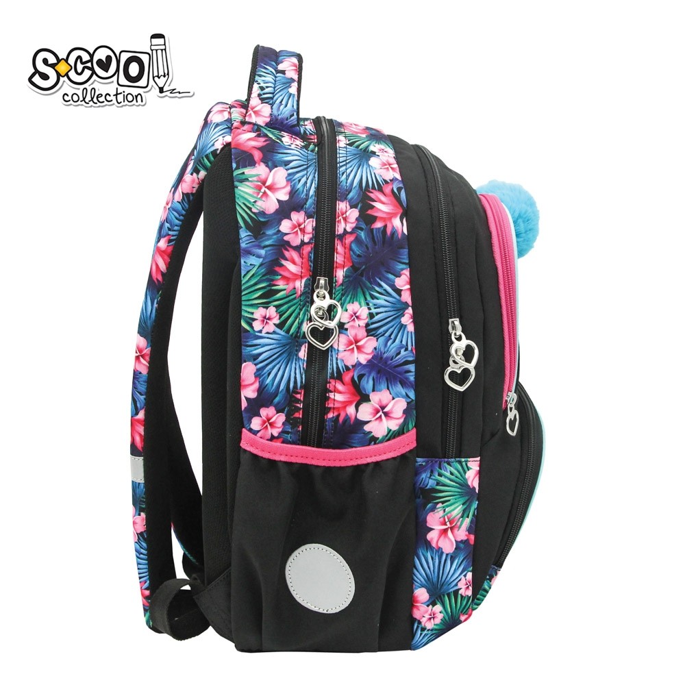 Ghiozdan ergonomic, compartiment laptop, 42x31x16 cm, GRL - S-COOL