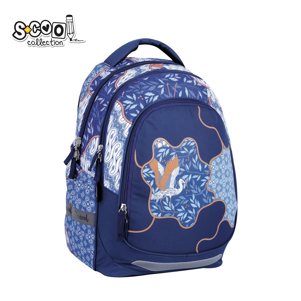 Ghiozdan anatomic light, 41x28x17 cm, EGRET - S-COOL