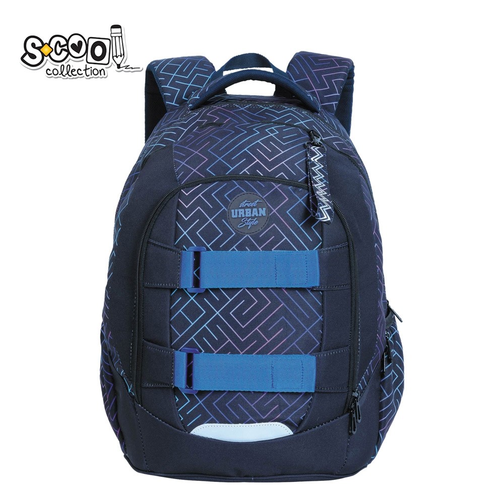 Ghiozdan anatomic URBAN, 43x29x22 cm, MAZE - S-COOL