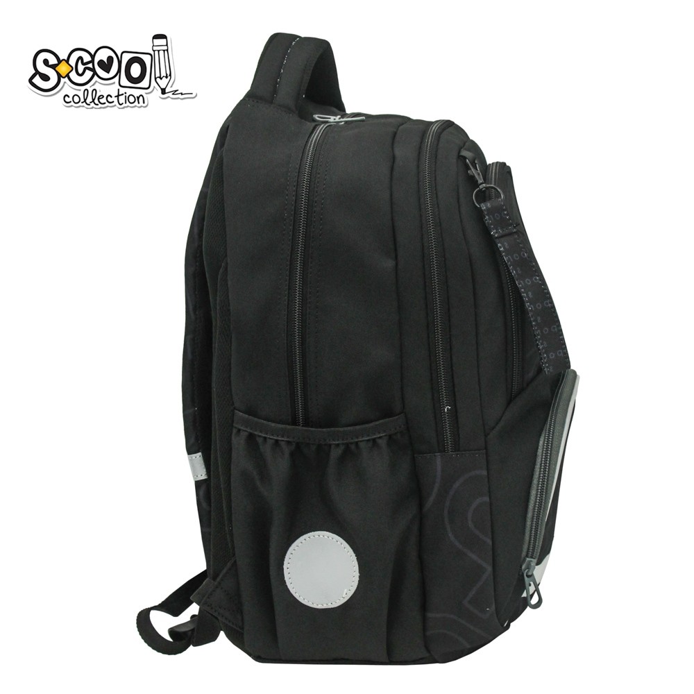 Ghiozdan ergonomic, compartiment laptop, 42x31x16 cm, SPORTS - S-COOL