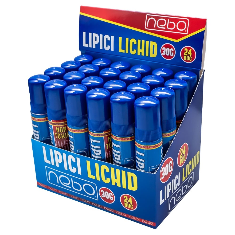 Lipici lichid, 30g, 24 buc/set - NEBO