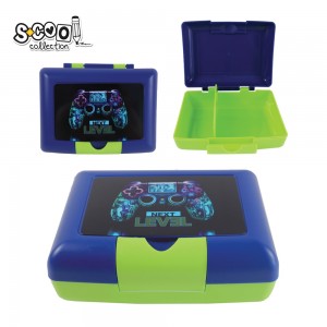 Cutie sandwich, compartimentata, NEXT LEVEL, 900 ml, 17.5x13x6 cm - S-COOL