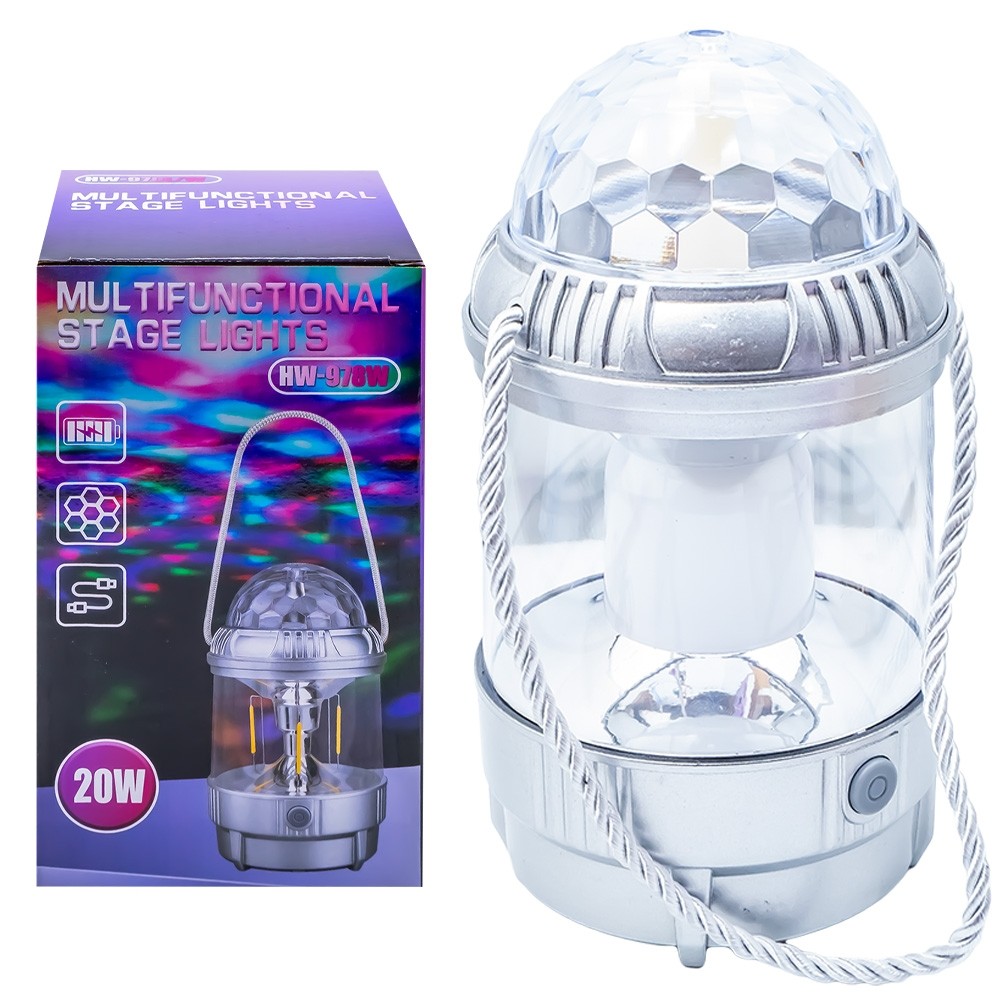 Lampa felinar + proiector, Stelute