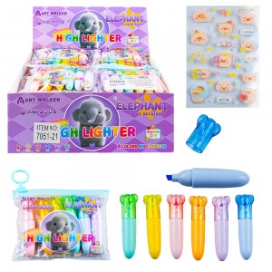 Text marker, 6 culori/set