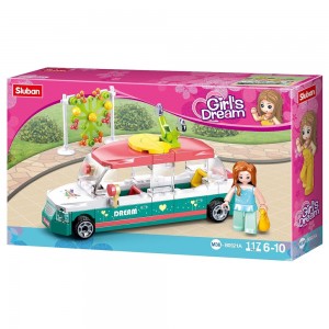 Set de constructie Girl's Dream, 117 piese, Limuzina - Sluban