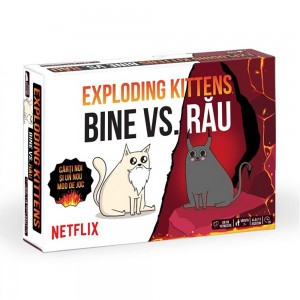 Joc de societate Exploding Kittens, Bine vs. Rau