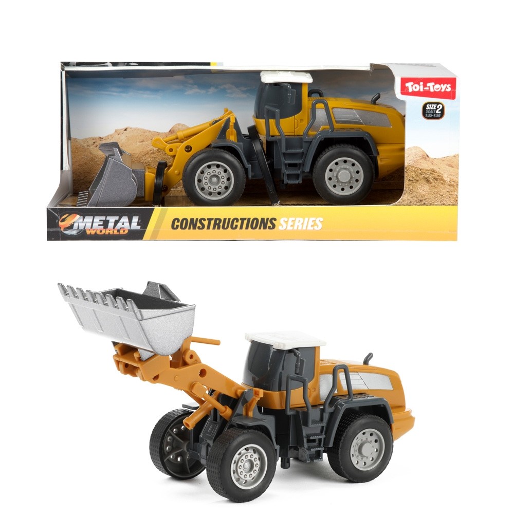 Excavator din metal - Toi-Toys