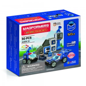 Magformers - Sectia de politie, 50 piese