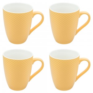 Cani ceramice, 350 ml, 4 buc/set