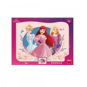 Puzzle 12 piese, Princess - DINO TOYS